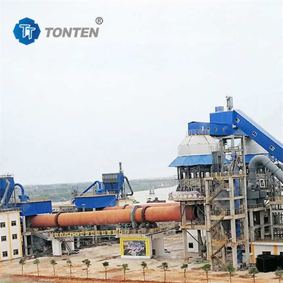 Металлургия Ротационная печь Сушильщик цемента Электрическая газовая печь Ротационная печь