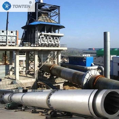 Завод по обжарке стали Каловая вращающаяся печь Бокситная вращающаяся печь Металлургия