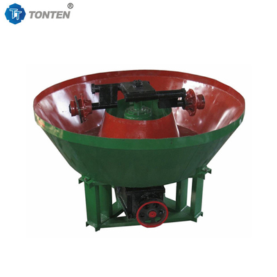 Мокрое железорудное двухколесное золотошлифовальное оборудование, баритовая кварцевая шлифовальная машина